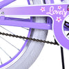 Volare lovely kinderfiets - meisjes - 20 inch - paars - twee handremmen