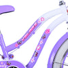 Volare lovely kinderfiets - meisjes - 20 inch - paars - twee handremmen