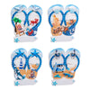 Strandslipper bord 3d zee strand souvenir magneet