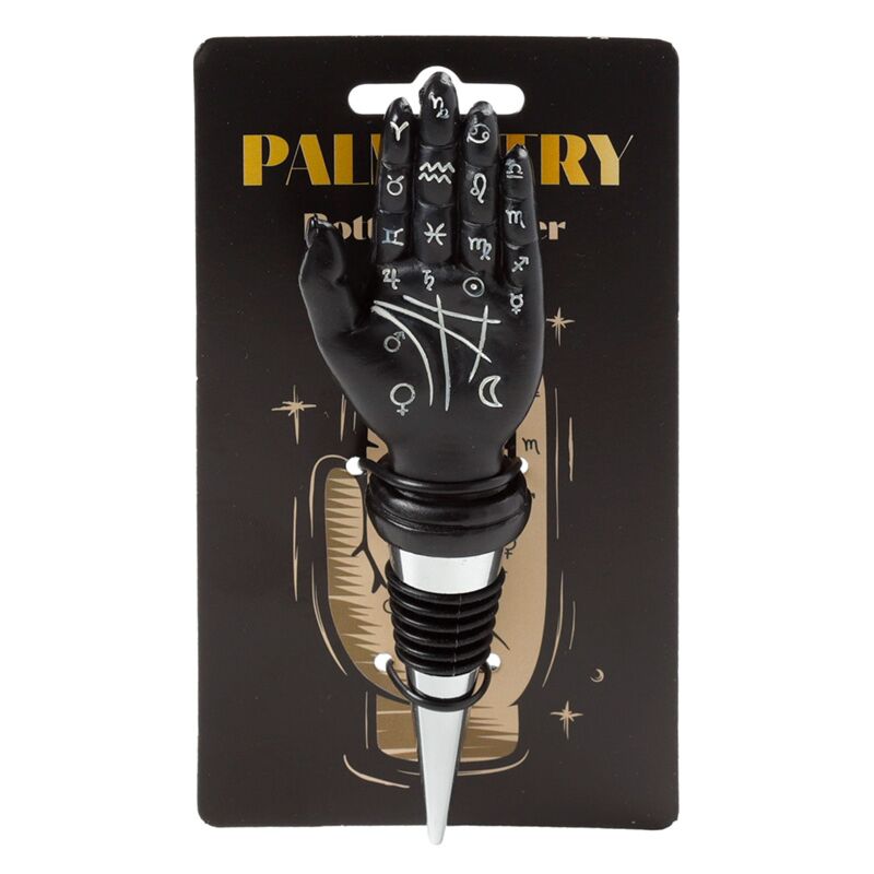 Mantra hand tarot handpalm flessenstop