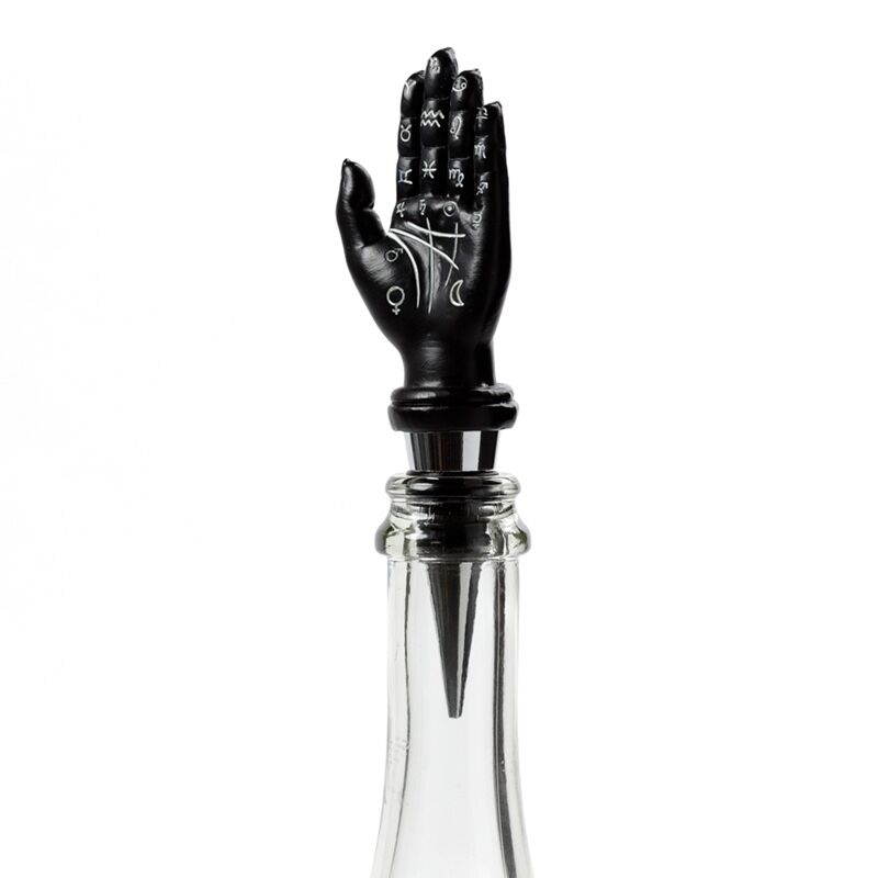 Mantra hand tarot handpalm flessenstop