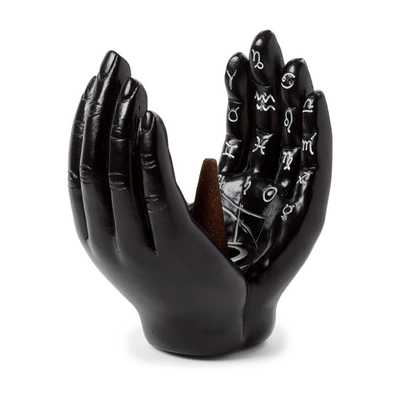 Mantra handen tarot handpalmen open wierookhouder