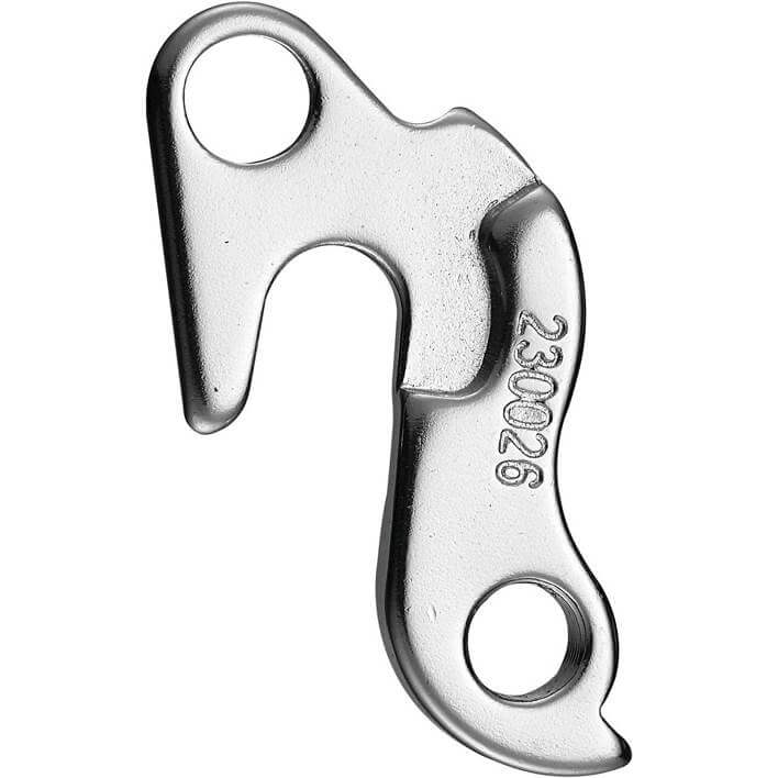 derailleurhanger GH-068 63,8 mm zilver