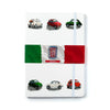 Fiat 500 retro gerecycled a5 gelinieerd notitieboekje