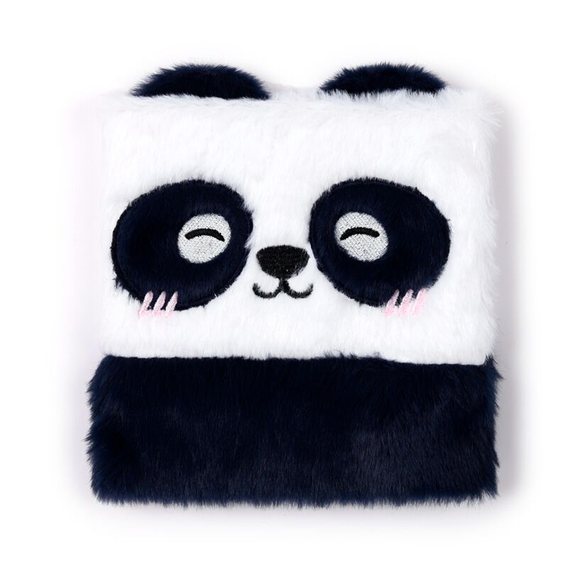 Adoramals panda fluffig notitieboekje