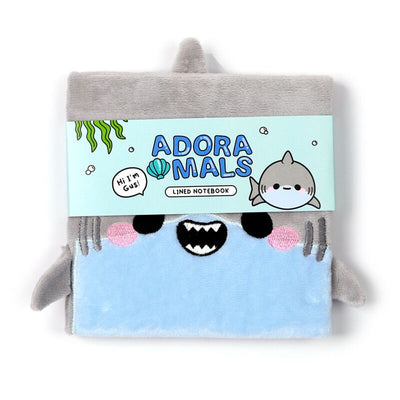 Adoramals haai fluffig notitieboekje