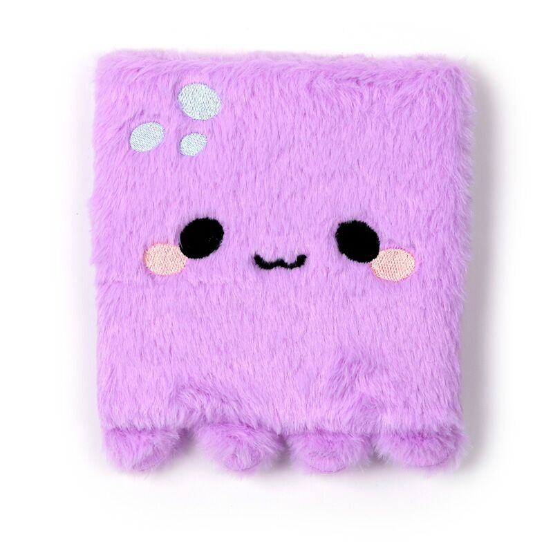 Adoramals octopus fluffig notitieboekje