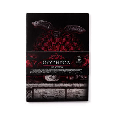 Gothica gerecycled a5 gelinieerd notitieboekje