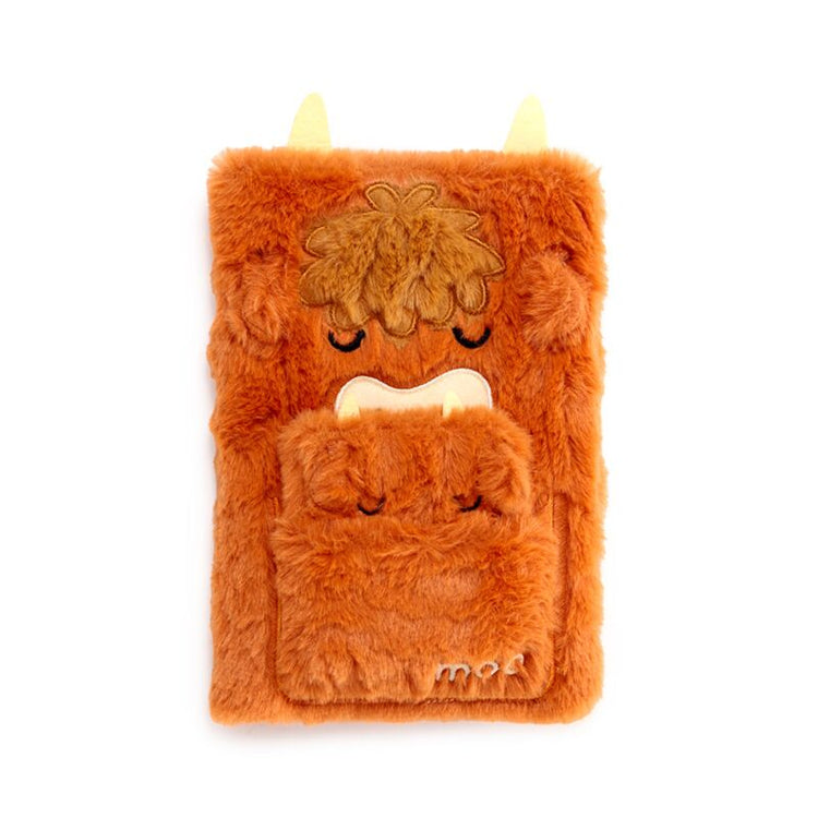 Nino highland coo koe pluche notitieboekje buidel
