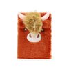 Higland coo fluffig koe notitieboekje a5