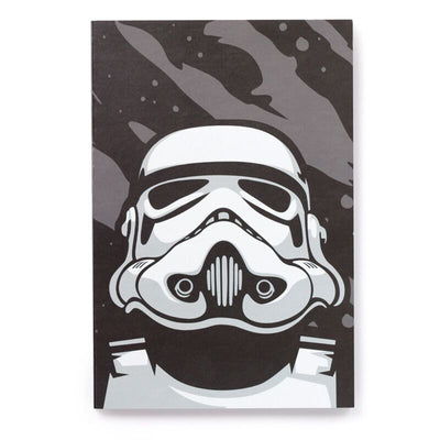 The original stormtrooper gerecycled a5 gelinieerd notitieboekje