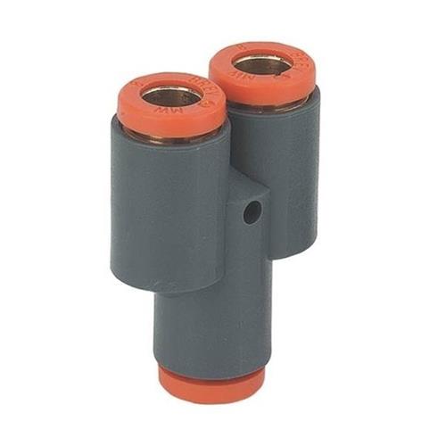 Metal work insteekkoppeling y 6mm r23 | 10 stuks