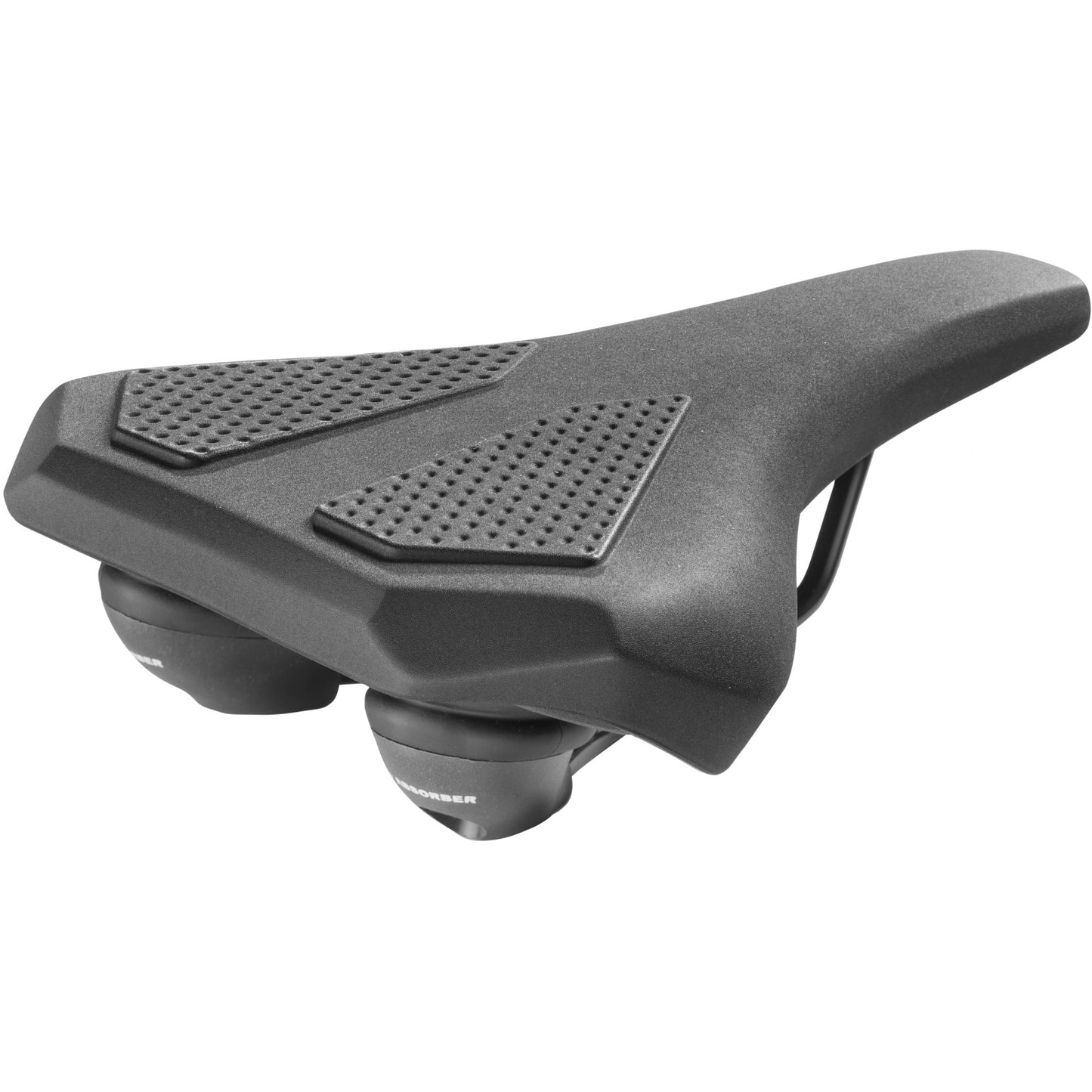 Selle monte grappa monte grappa zadel corvetta met elastomeer zwart