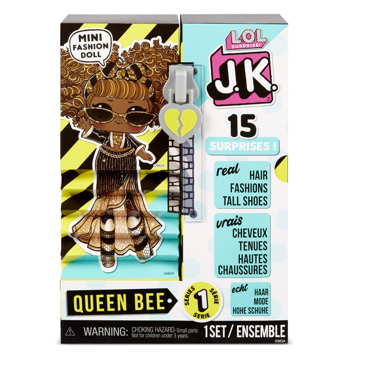 MGA Entertainment Surprise! J.K. mini-modepop Queen Bee