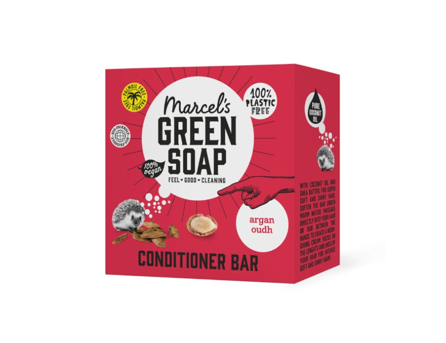 Marcel's green soap conditioner bar - argan oudh - 60 gr