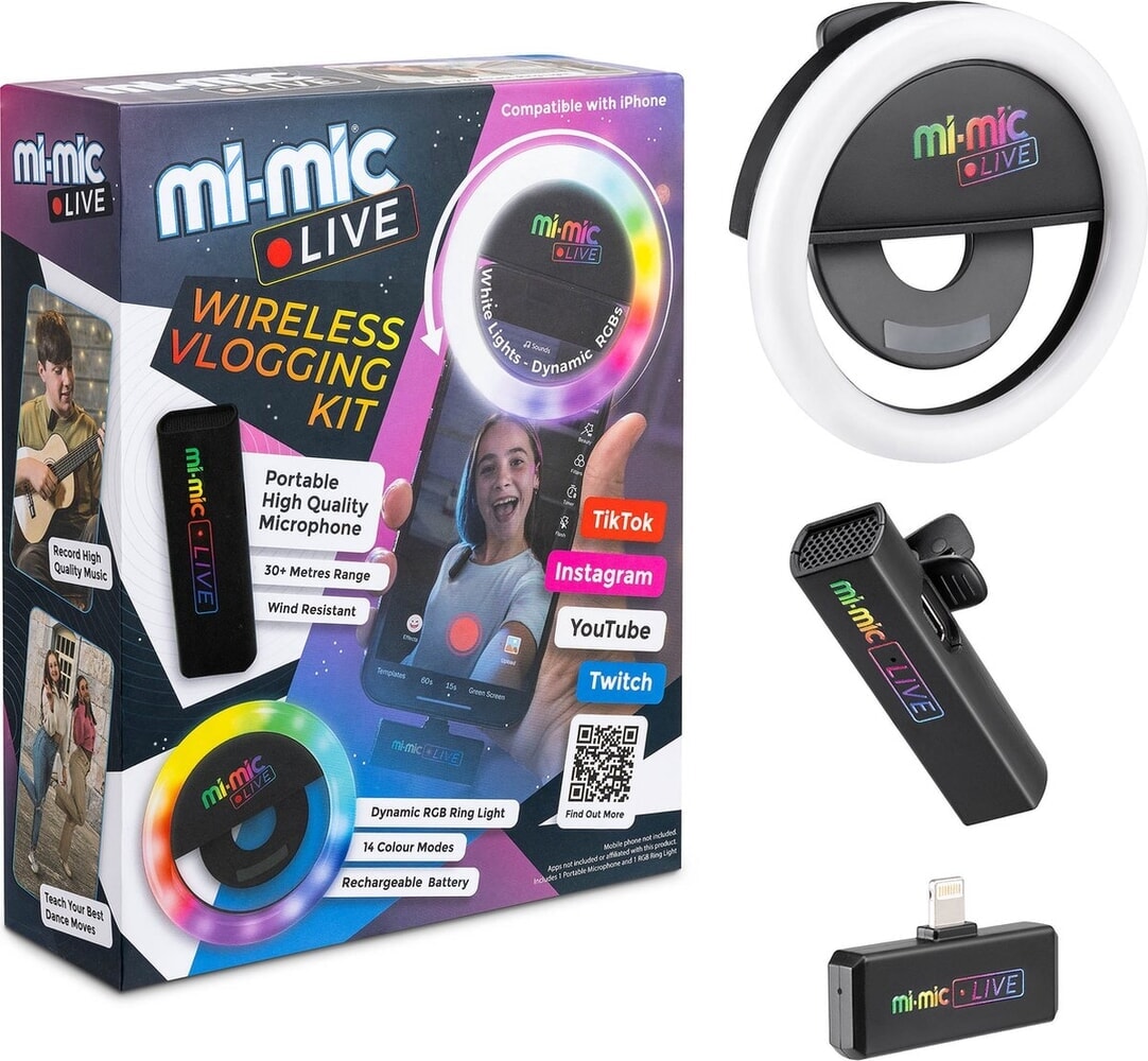 Mi-mic live - vlogging kit: apple