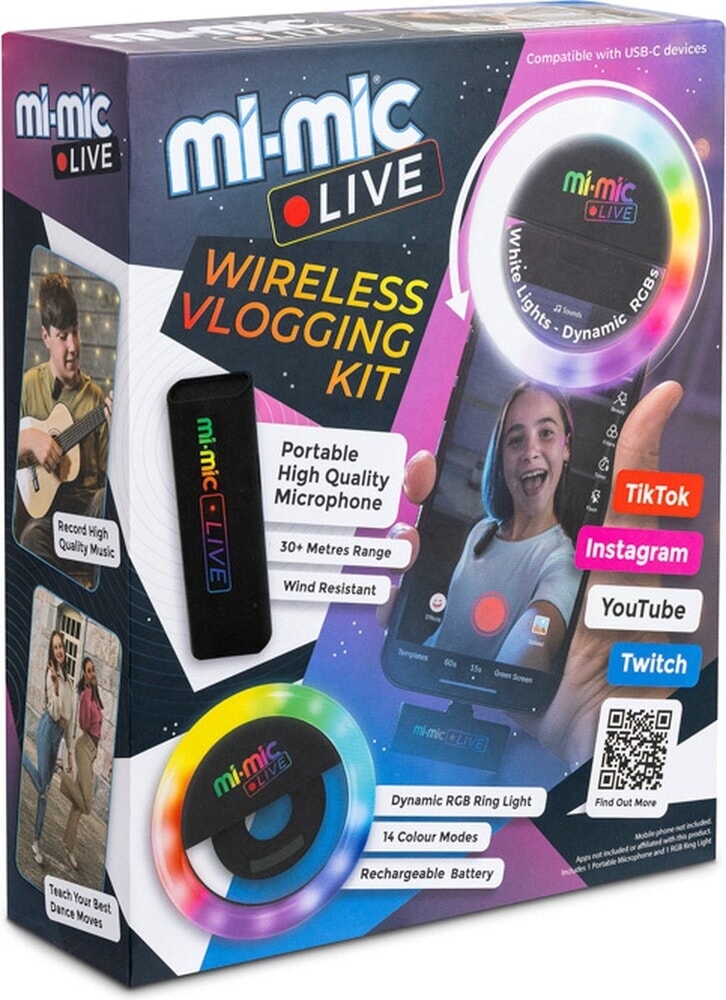 Mi-mic live - vlogging kit: apple