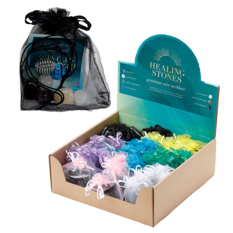 Maak je eigen edelsteen ketting kit