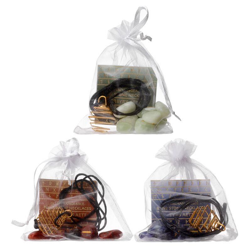 Maak je eigen rune stenen halsketting kit
