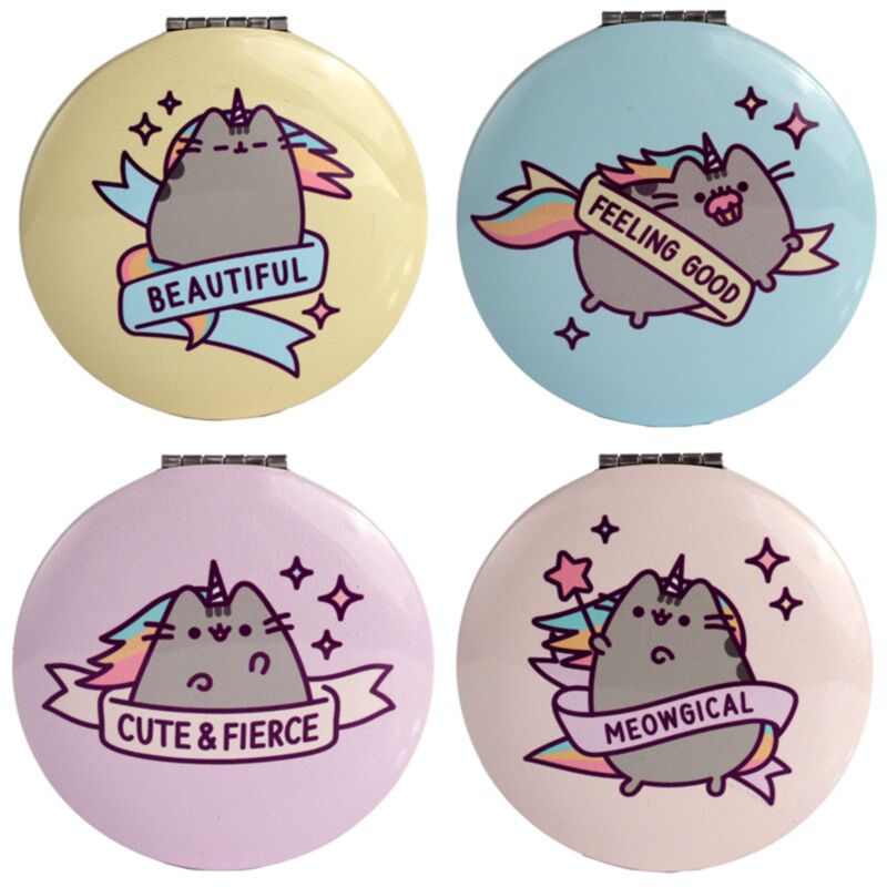 Union pusheen kat pusheenicorn make-up spiegeltje