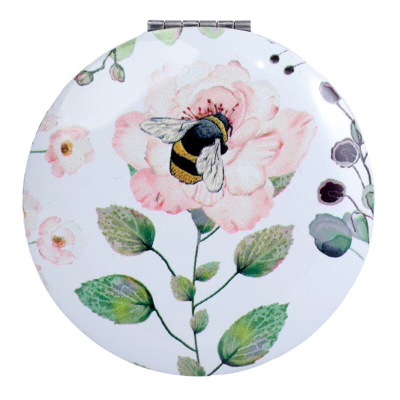 Nectar meadows bij bij compact make up spiegeltje