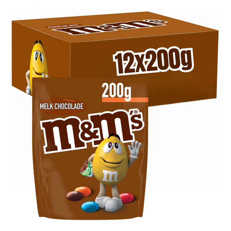 M m's choco zak (12x 200gr)