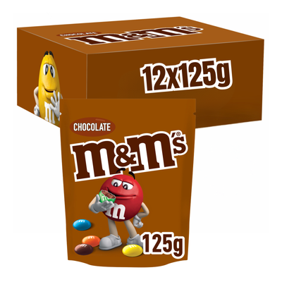 M m's choco zak (12x125gr)