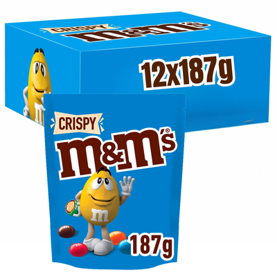 M m's m m’s crispy zak (12x 187gr)