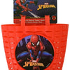 Spiderman spider-man plastic mandje - jongens - rood