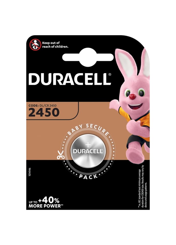 Battery sales europe b.v. batterij duracell cr2450 3v