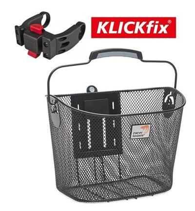 Newlooxs New mand toscane kf zwart + klickfix e-bike