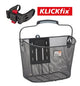 Newlooxs new looxs mand toscane kf zwart + klickfix e-bike