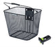 Basil b.v. fietsmand basil bilbao kf bevestiging inclusief stuurpenhouder 26 x 22 x 27 cm - zwart