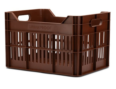 Dutchperfect urban proof krat 30l bruin deep brown 40x30x25
