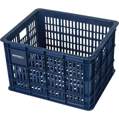 Basil fietskrat M - medium - 29.5 liter - blauw