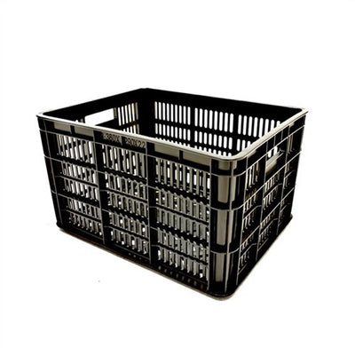 Koniger pvc krat middel zwart 32l 41x31x23