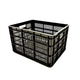 Global dutch bike industry b.v. koniger pvc krat middel zwart 32l 41x31x23