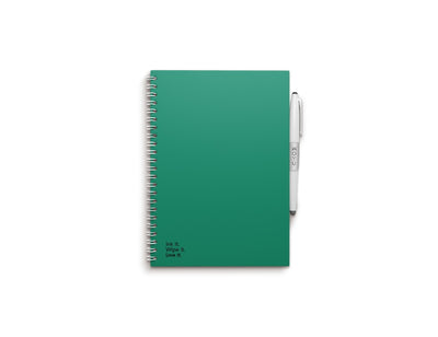 MOYU Uitwisbaar Notitieboek Hardcover A5 Forest Green