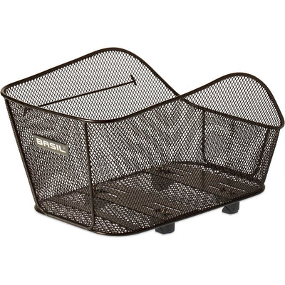 Basil Icon M - fietsmand - achterop - zwart