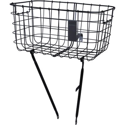 Basil Robin - fietsmand - voorop - zwart