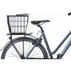 Basil fietsmand nordland mik 23 liter 23 x 33 x 19 cm voor- en of achterop zwart bruin
