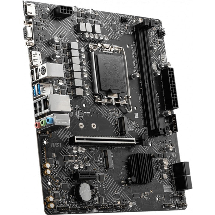 Msi pro h610m-g ddr4 socket 1700 moederbord (gb-lan, sound, µatx)