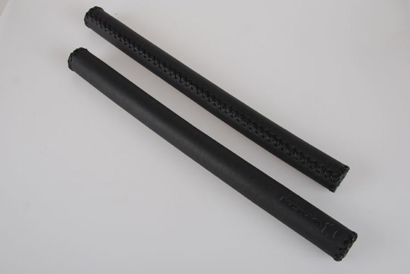 Velo handvat set lang leer set open zwart