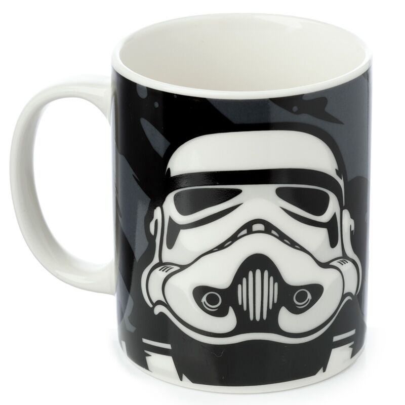 The original stormtrooper zwart porselein mok