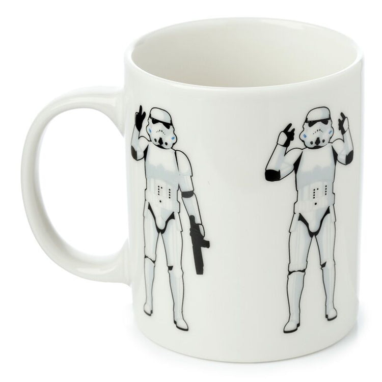 The original stormtrooper wit porselein mok