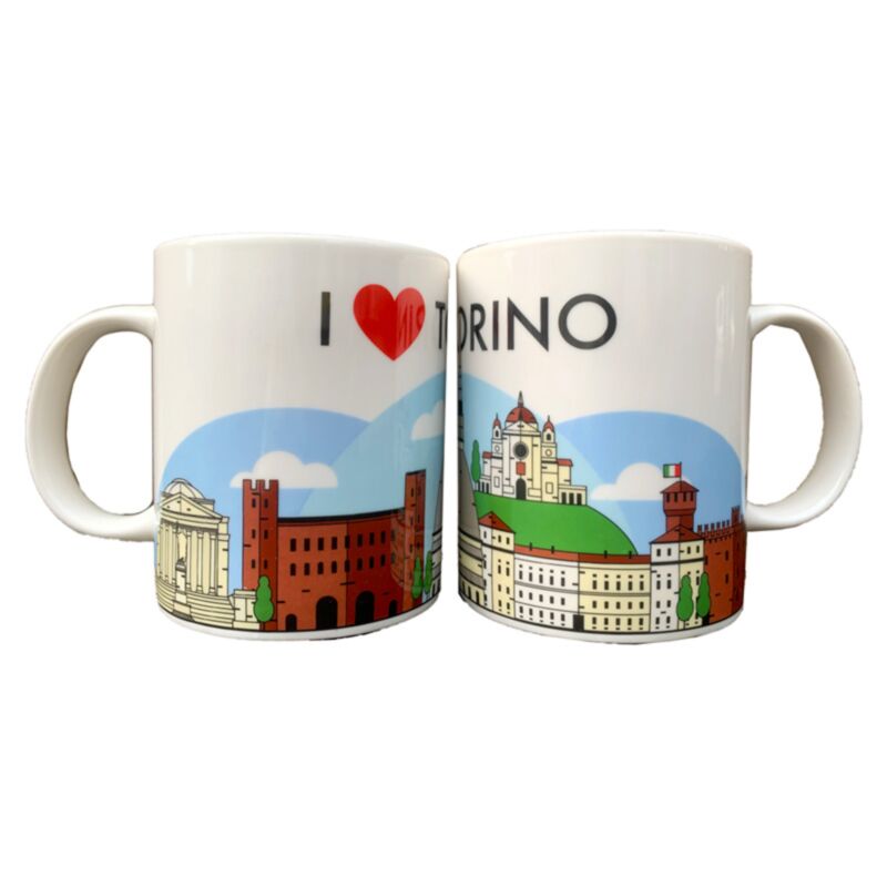 I heart torino porselein mok