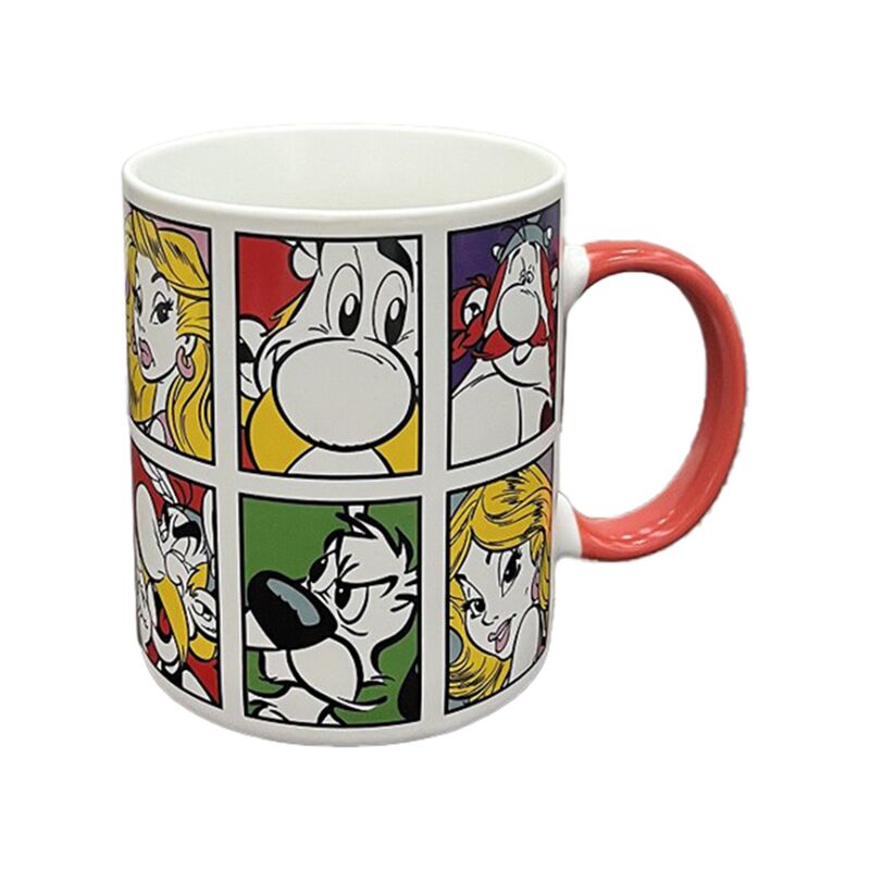 Asterix portretten porselein mok