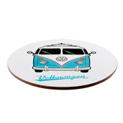 Vw t1 volkswagen busje porselein mok onderzetter - afbeelding 2