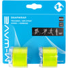 Messingschlager m-wave reflector snapwrap armen en benen geel (2st)
