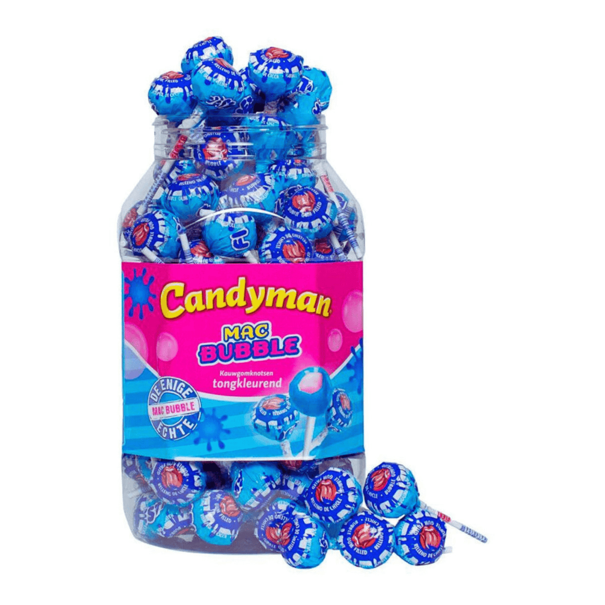 Candyman mac bubble painter lollie (100 stuks)